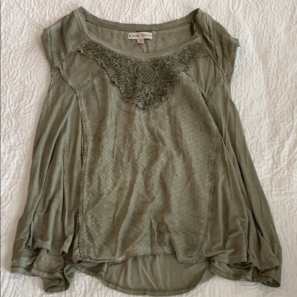 Flowy Knox Rose tank